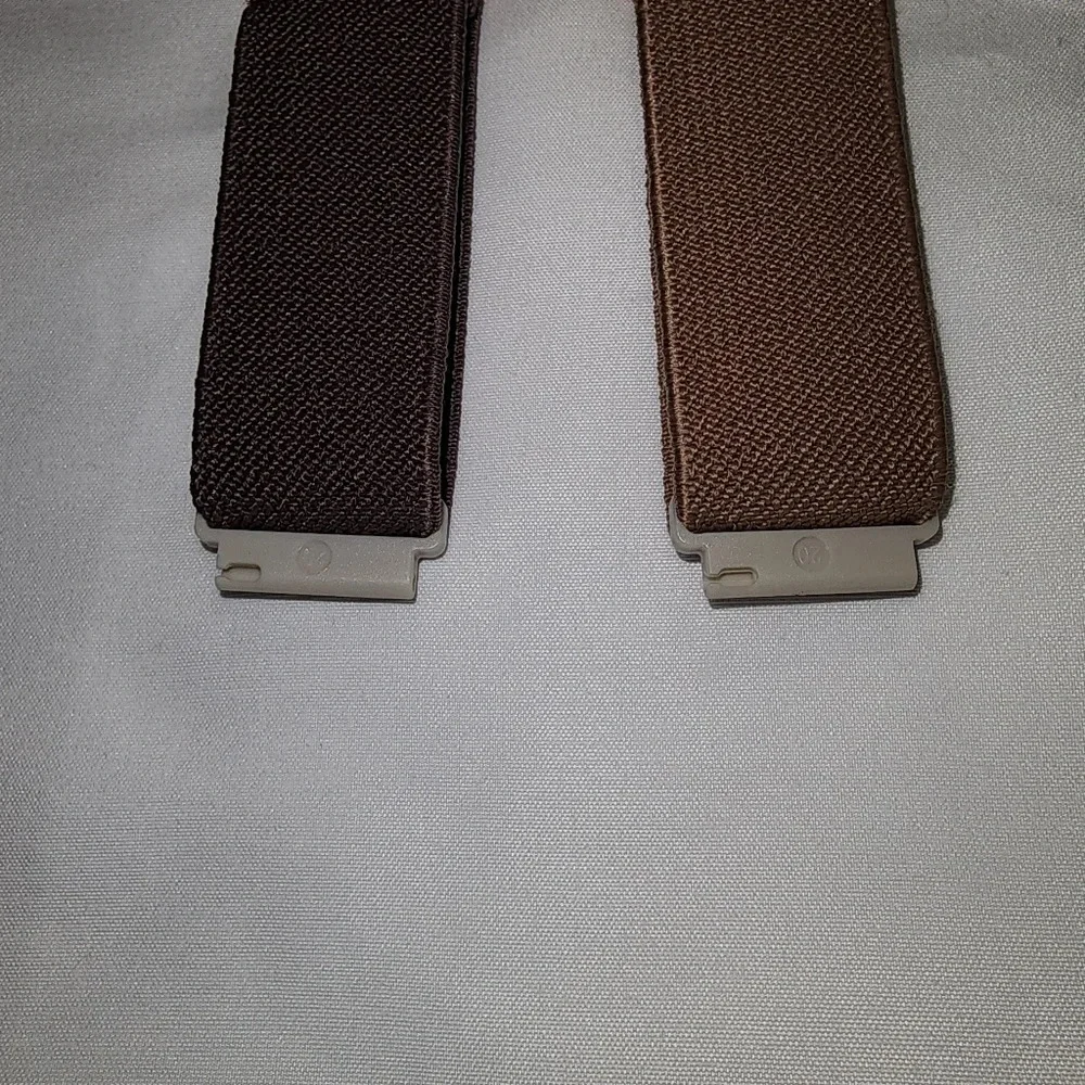 🌻🌻🆕 New Elastic Watch Bands - Set of 2 - Mauve/Ash Purple (Pin Connection)